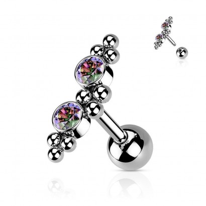 Cartilage piercing do ucha (vitrail medium)