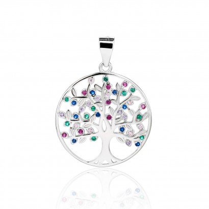 Stříbrný přívěsek strom života