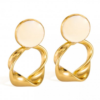 Visací ocelové náušnice