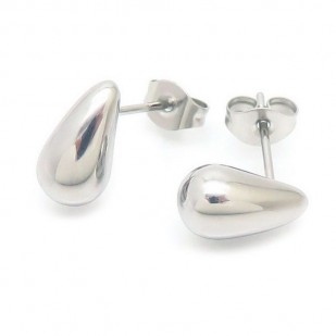 Ocelové náušnice kapky