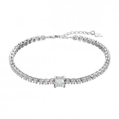 Stříbrný tenisový náramek CHLOE 13M00003 moissanite