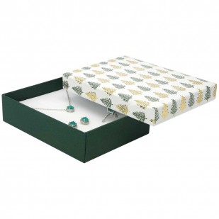 Vánoční dárková krabička na soupravu šperků