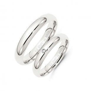 Snubní prsteny, stříbro AG 925/1000 - pár