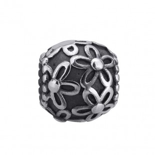 Navlékací ocelový přívěsek korálek