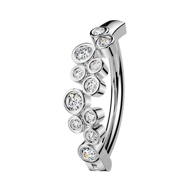 MARRE Piercing do pupíku se štítem - WP0109