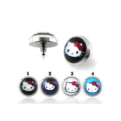 Náhradní díl k mikrodermálu Hello Kitty tmavě modrý