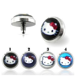 Náhradní díl k mikrodermálu Hello Kitty tmavě modrý