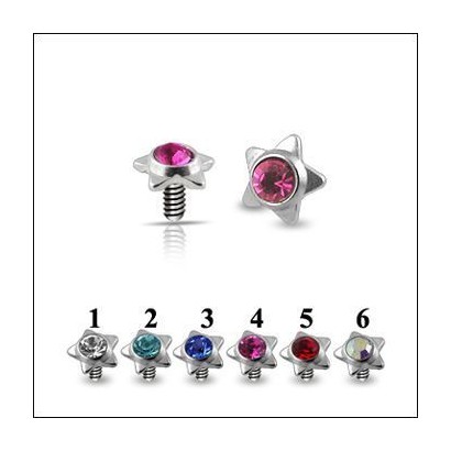 Náhradní díl k mikrodermálu hvězdička (čirá)