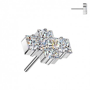 Ozdobná část k PUSH IN piercingu TITAN