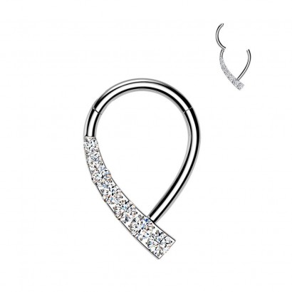 Piercing segment kruh TITAN (1,2 x 8 mm)