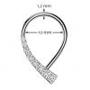 Piercing segment kruh TITAN (1,2 x 8 mm)