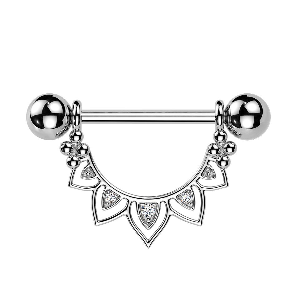 MARRE Ozdobný piercing do bradavky - BR01028