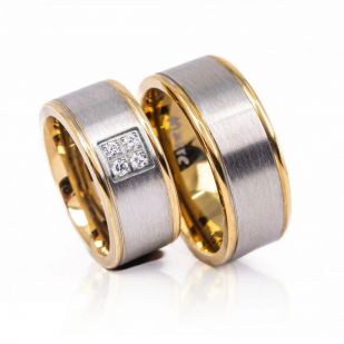 Snubní prsteny chirurgická ocel MAR044