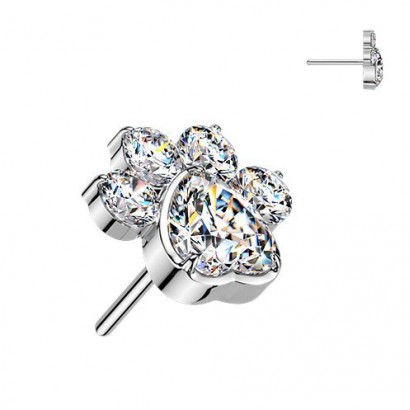 Ozdobná část k PUSH IN piercingu TITAN