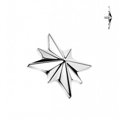 Náhradní ozdoba k dermálu / labretě TITAN, závit 1,2 mm