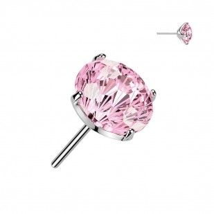 Náhradní kamínek k PUSH IN piercingu TITAN