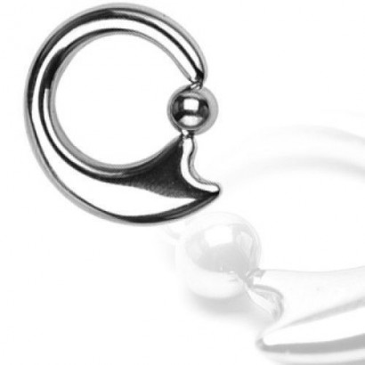 Piercing do ucha chirurgická ocel HWRSQ1042 (5 mm)