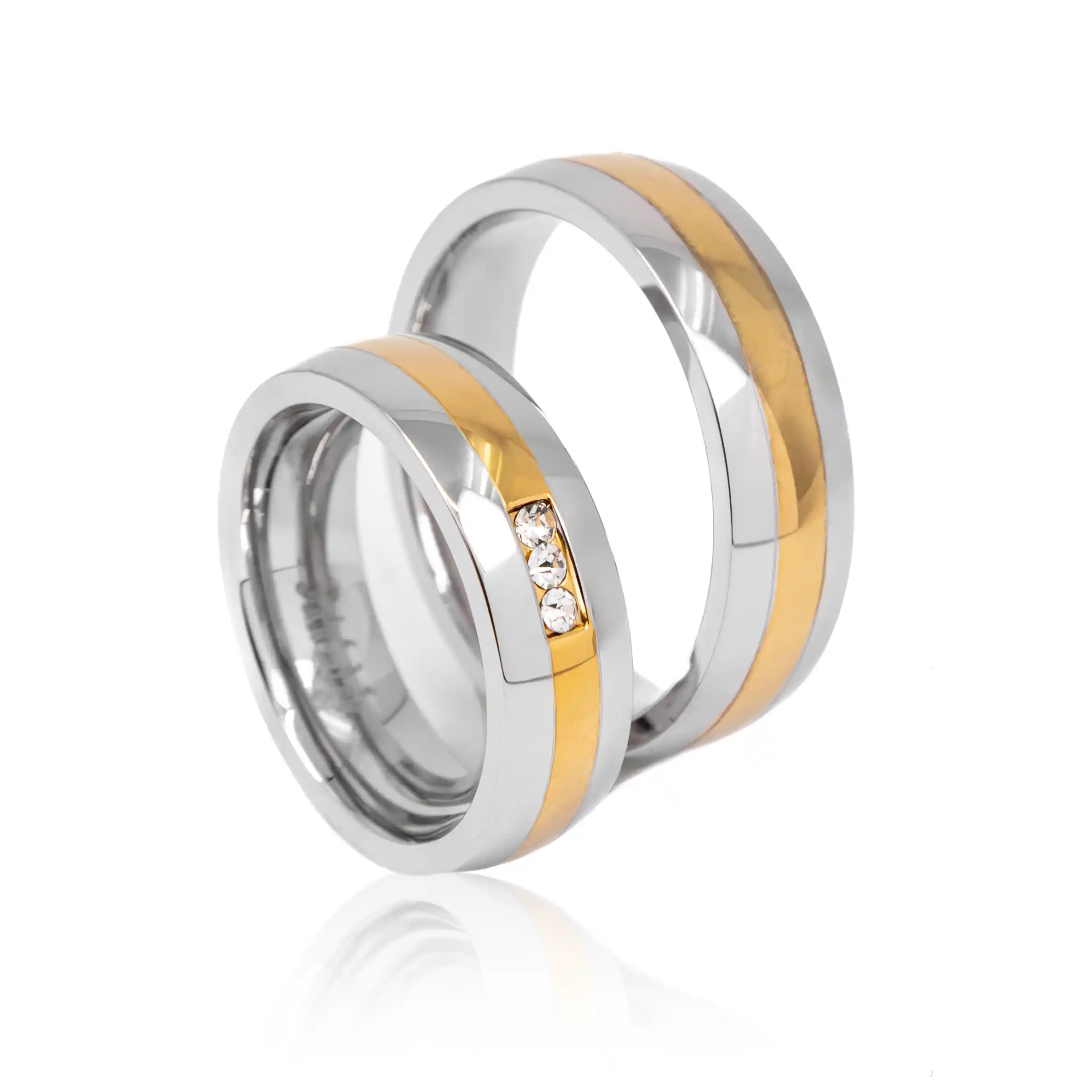 Snubní prsteny chirurgická ocel MAR001