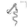 Piercing do ucha - labreta had TITAN