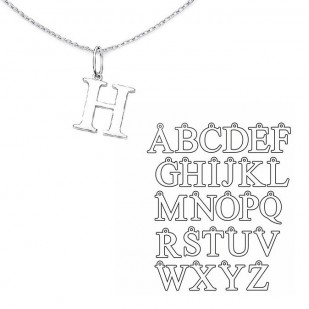 Přívěsek abeceda patková malá Písmeno: R