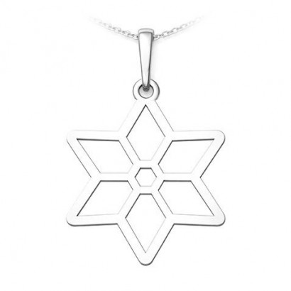 Stříbrný přívěsek hvězda