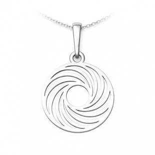 Stříbrný přívěsek spirála
