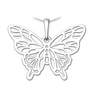 Stříbrný přívěsek motýl