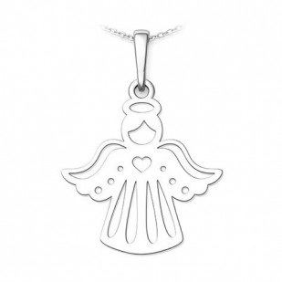 Stříbrný přívěsek anděl