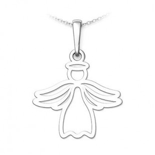 Stříbrný přívěsek anděl