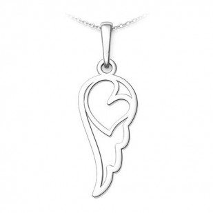 Stříbrný přívěsek andělské křídlo