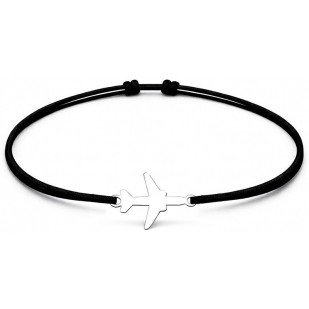 Šňůrkový náramek letadlo