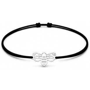 Šňůrkový náramek včela