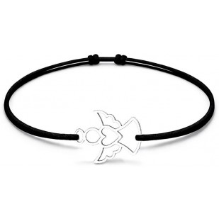 Šňůrkový náramek anděl