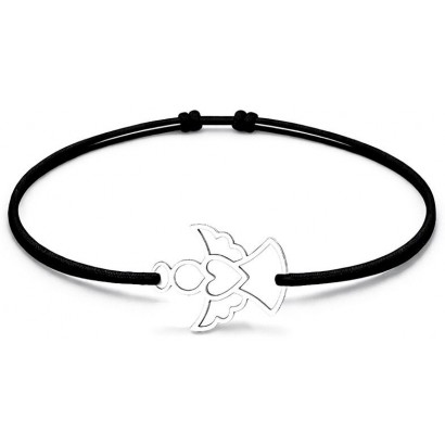 Šňůrkový náramek anděl