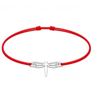 Šňůrkový náramek vážka