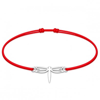 Šňůrkový náramek vážka