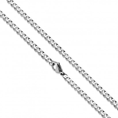 Ocelový řetízek, tl. 3 mm (65 cm)