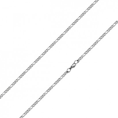 Ocelový řetízek figaro tl. 3 mm (75 cm)