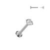 Piercing do brady - labreta TITAN (0,8 x 7 mm)