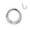 Piercing segment kruh TITAN se zirkonem (1,2 x 8 mm)