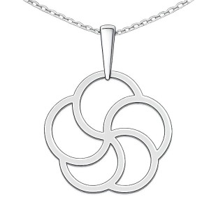 Stříbrný přívěsek symbol harmonie
