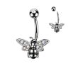 Piercing do pupíku včelka