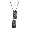 Vojenské známky - dog tag + kuličkový řetízek