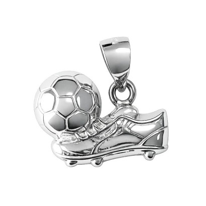 Stříbrný přívěsek fotbal