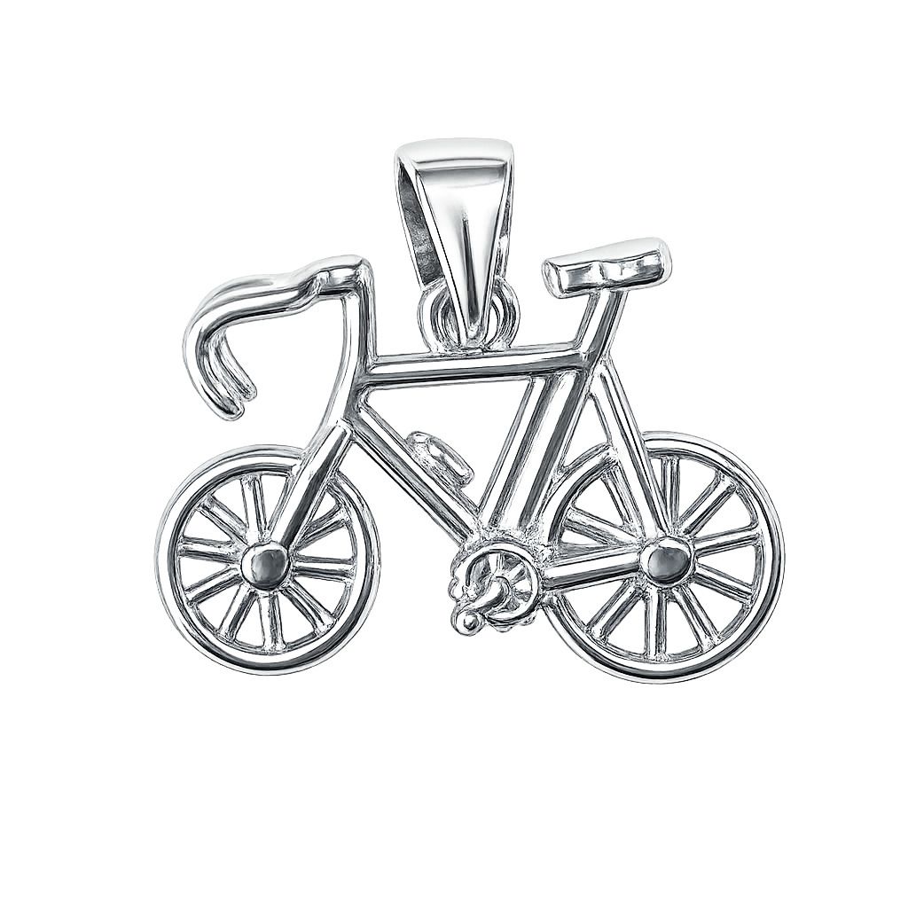 NUBIS Stříbrný přívěsek bicykl - jízní kolo - NB-4277