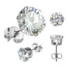 Naušnice pecky chirurgická ocel HWFXTSE01s (3 mm)