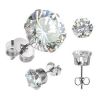 Naušnice pecky chirurgická ocel HWFXTSE01s (4 mm)