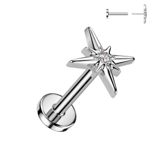 Piercing do brady - PUSH IN labreta TITAN
