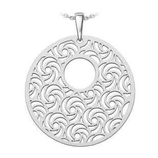Stříbrný přívěsek ornamentální mandala