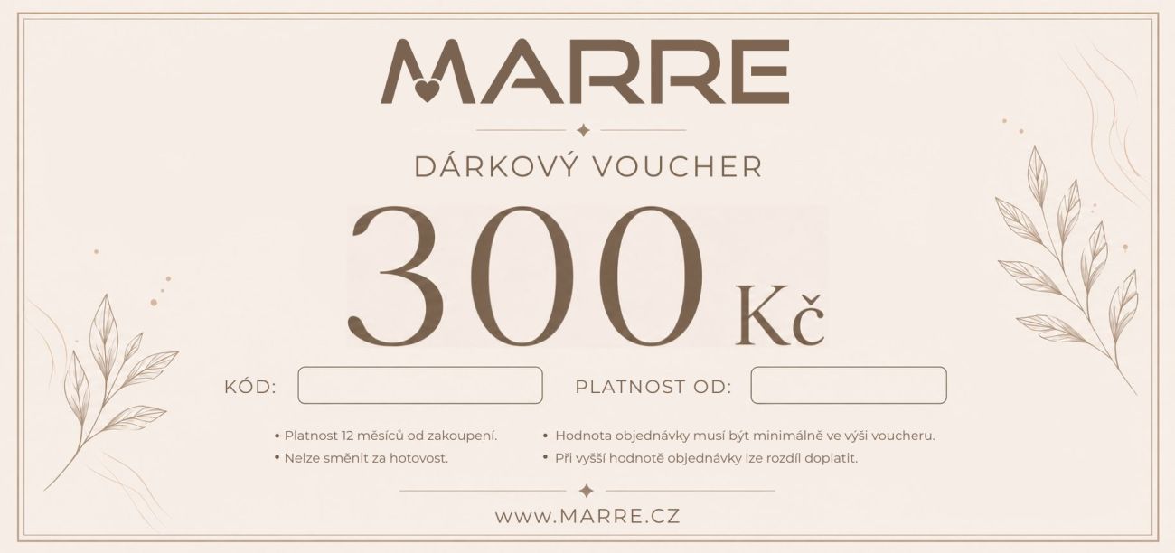 Dárkový Voucher - Elektronický 300 Kč